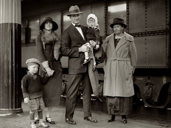 Walter and family